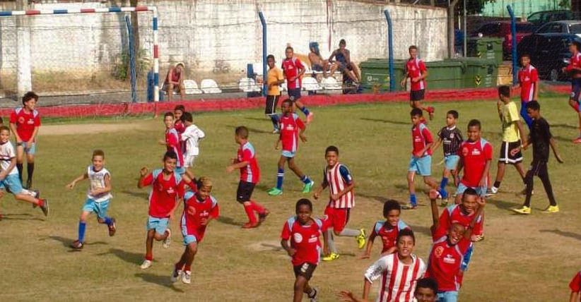 Treino de integração da Meninos da Cantareira